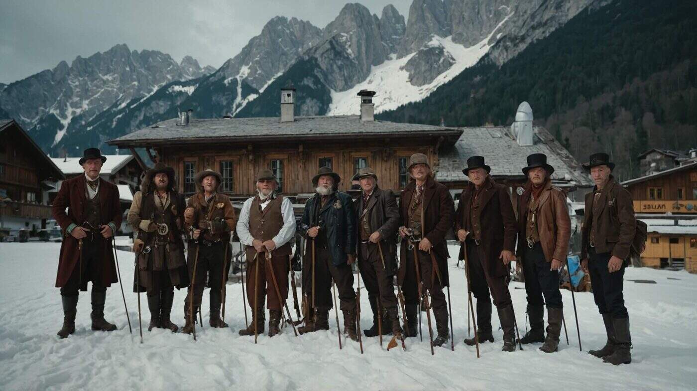 Op de 50e verjaardag van de bergsportvereniging Kranjska Gora