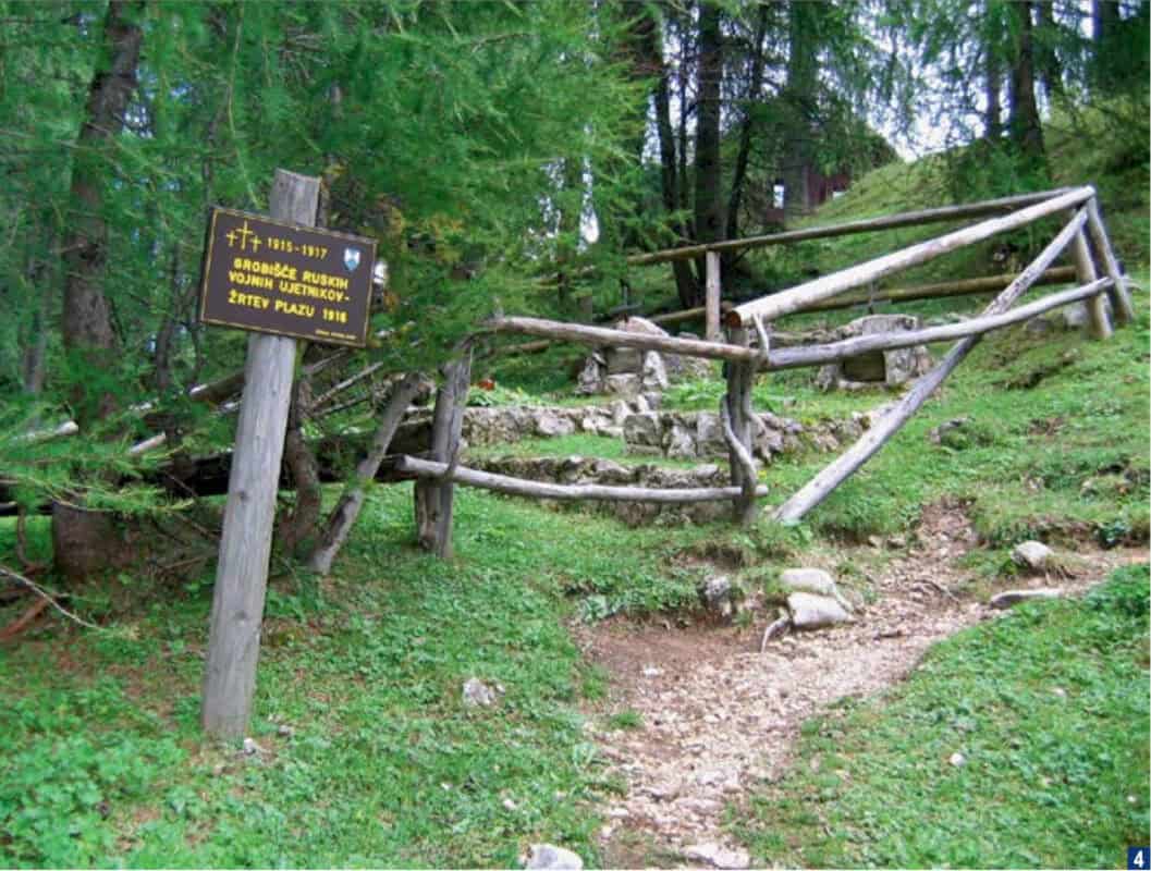De honderdste verjaardag van de lawine onder Vršič